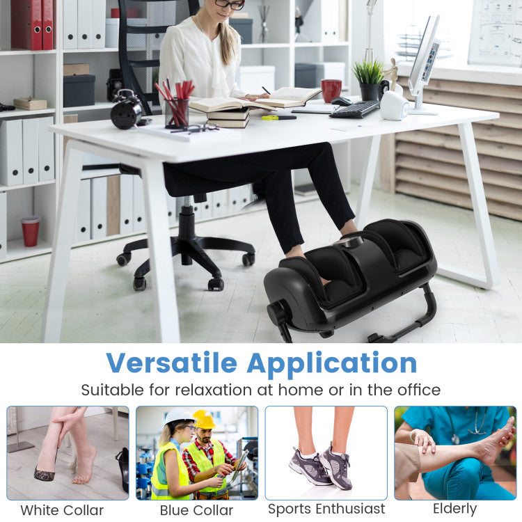 Foot and Calf Massager with Heat for Blood Circulation Pain Relief