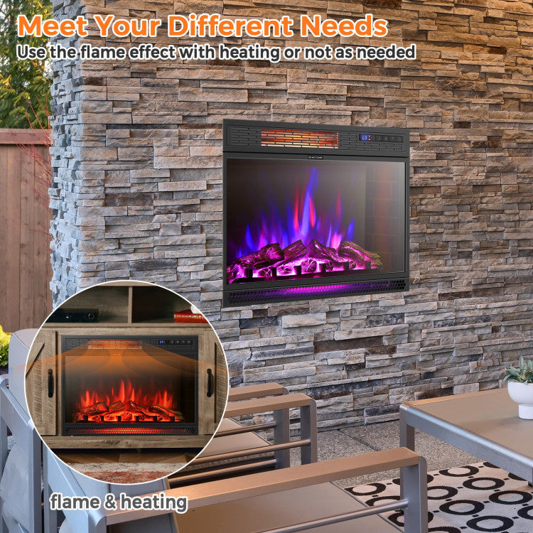 25 Inches Recessed Electric Heater