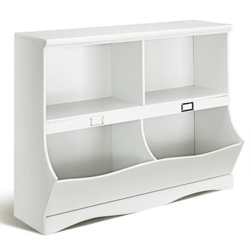 Kids Storage Unit Baby Toy Organizer Children Bookshelf Bookcase