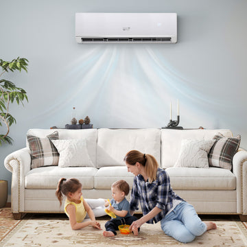 SEERXtreme Series 24000 BTU 25 SEER2 208-230V Mini Split Heat Pump Heating at -13°F WiFi Enabled