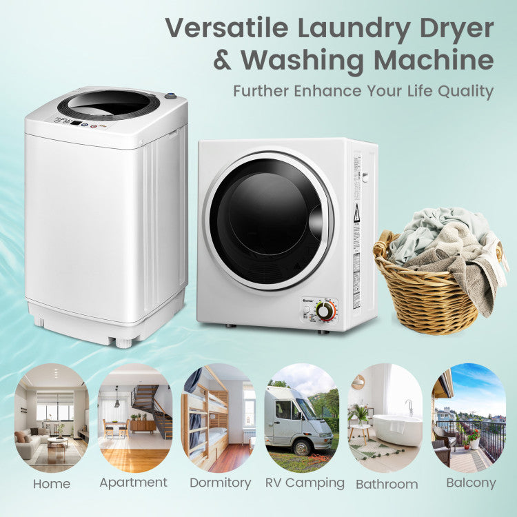 Electric Laundry Dryer and Full-Automatic Washing Machine Combo