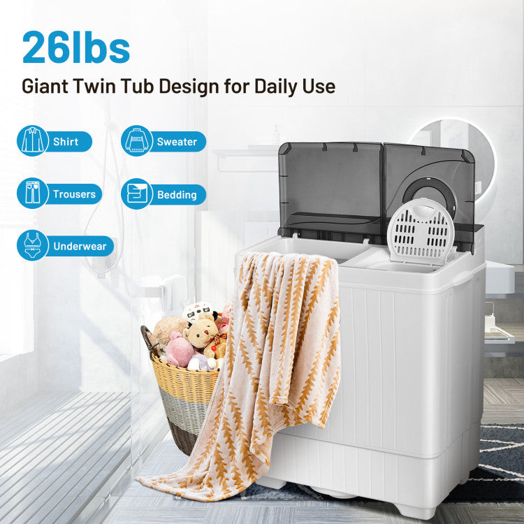 Compact Washer and Dryer Laundry Combo for Fast Household Laundry