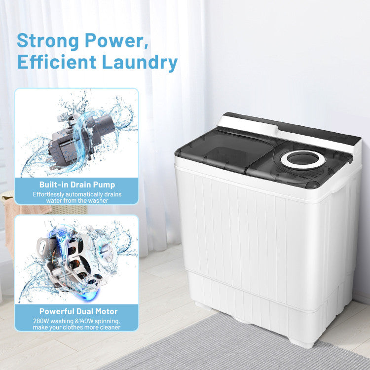 Compact Washer and Dryer Laundry Combo for Fast Household Laundry