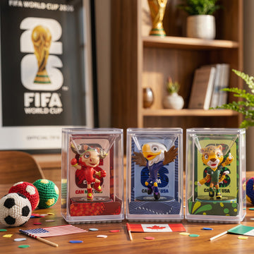 Official Licensed 2026 FIFA World Cup Mascot Figurines 3-Pack Clutch