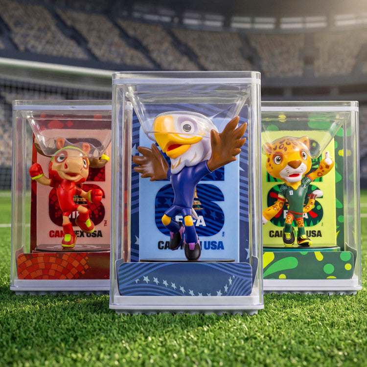 Official Licensed 2026 FIFA World Cup Mascot Figurines 3-Pack Clutch