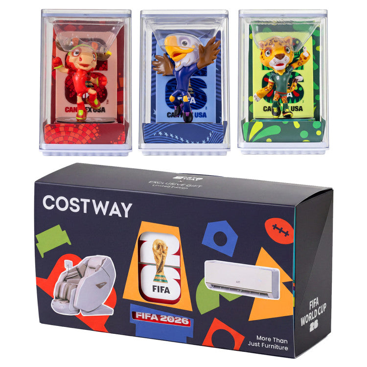 Official Licensed 2026 FIFA World Cup Mascot Figurines 3-Pack Clutch