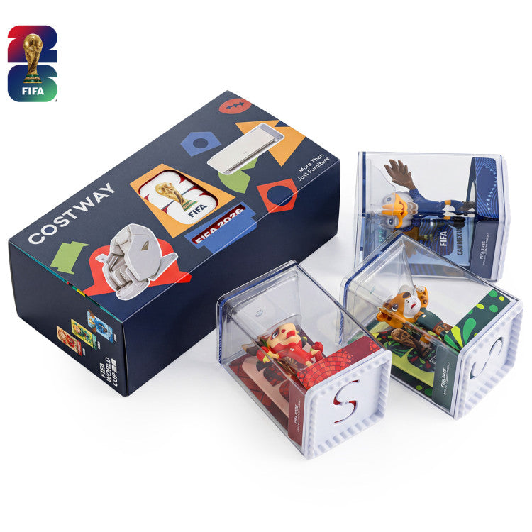 Official Licensed 2026 FIFA World Cup Mascot Figurines 3-Pack Clutch
