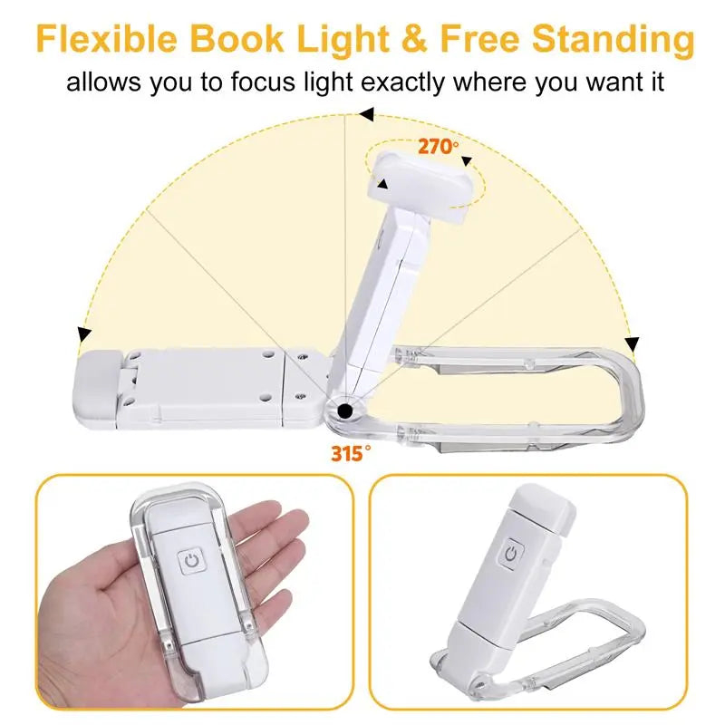 LumiRead Clip-On Bookmark Light